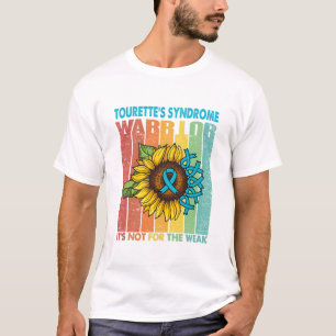 T-shirt Le guerrier du syndrome de Tourette, ce n'est pas 
