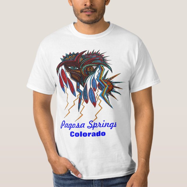 T-shirt Le guerrier latéral sauvage (Devant)