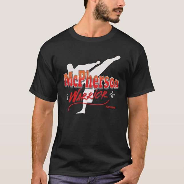 T-shirt Le guerrier McPherson (Devant)