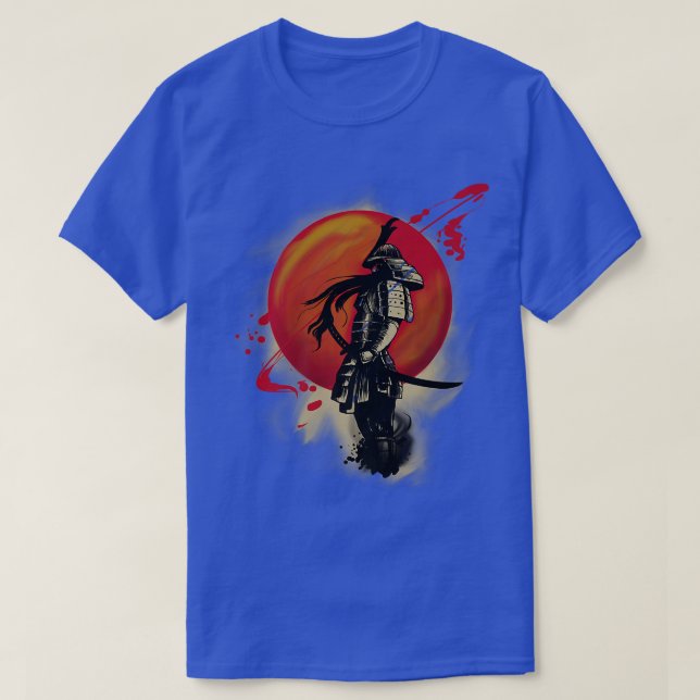 T-shirt Le guerrier Samurai Japon1365 (Design devant)