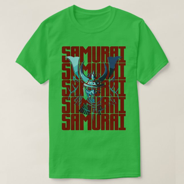 T-shirt Le guerrier Samurai Ronin Samurai Samurai Oni (Design devant)