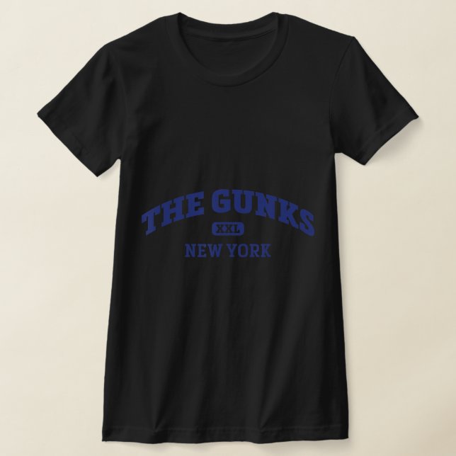 T-shirt Le Gunks College Style Rock Escalade Area Design (Poser)