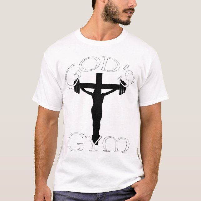 T-shirt Le gymnase de Dieu (Devant)