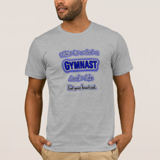 T-shirt Le gymnaste regarde le goût