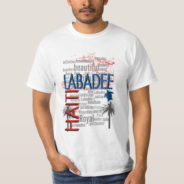 T-shirt Le Haïti Labadee (Devant)