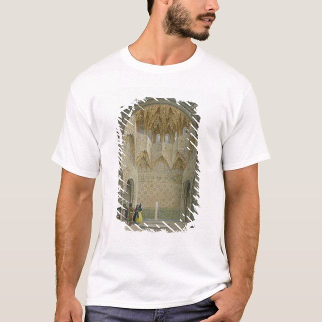 T-shirt Le Hall de l'Abencerrages, Alhambra, Granad (Devant)