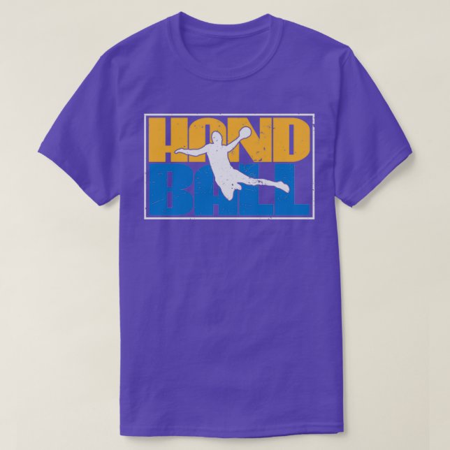 T-shirt Le handball n'est pas un sport pour les missions (Design devant)
