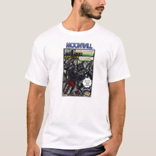T-shirt Le héros interne présente à Moonwill la page