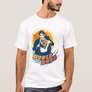 T-shirt Le héros mondial de Superman