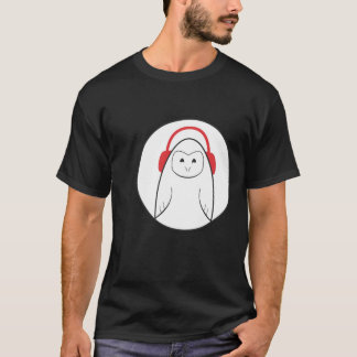 T-shirt Le hibou de grange enregistre T des hommes