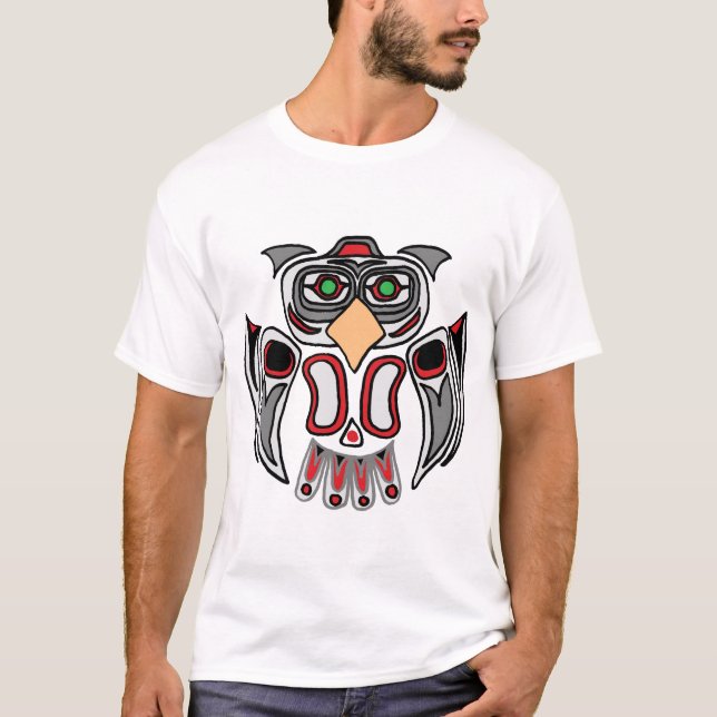 T-shirt Le hibou de Haida (Devant)