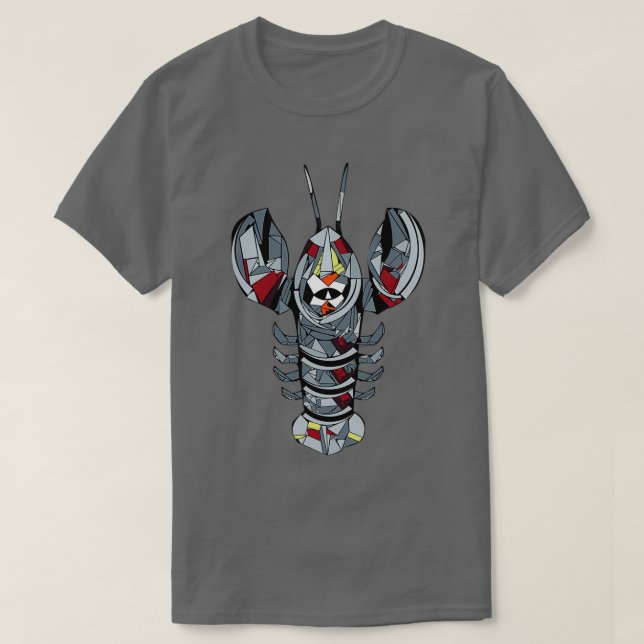 T-shirt Le homard de la signification (Design devant)