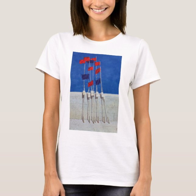 T-shirt Le homard maintient à flot les années 1990 (Devant)