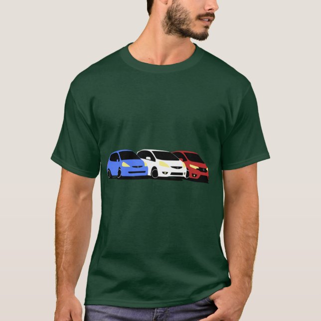 T-shirt Le Honda Fit (Devant)