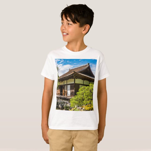 T-shirt Le hondo ou la salle principale à Ginkaku-Ji, Kyot (Devant entier)