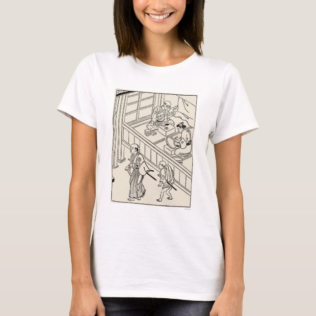 T-shirt Le Japon : Samouraïs, 1700 (Devant)