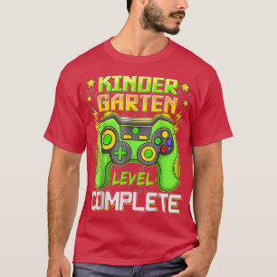 T-shirt Le jardin d'enfants complète le jeu vidéo de la de