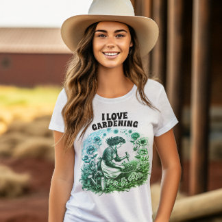 T-shirt Le jardin d'une femme
