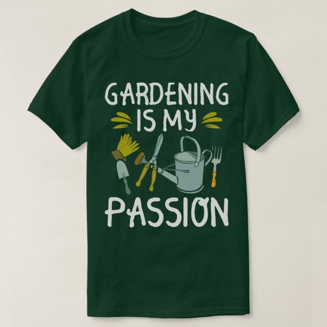 T-shirt Le jardinage est mon cadeau Amoureux des jardins d (Design devant)