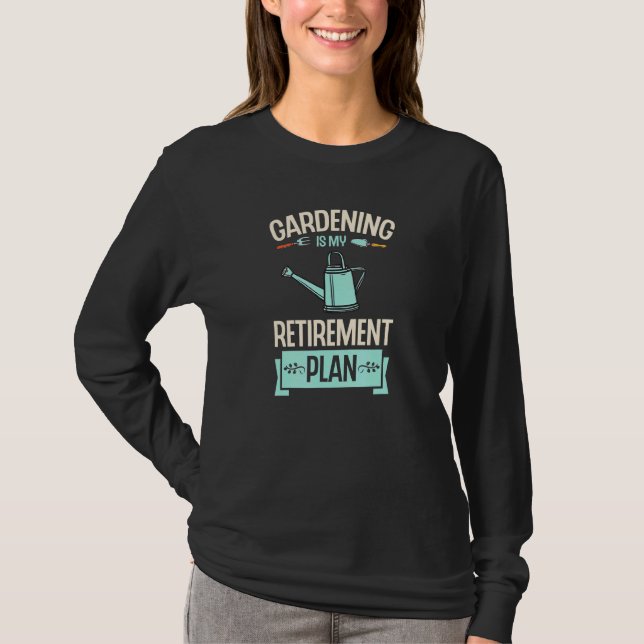 T-shirt Le jardinage est mon outil de Plante de régime de  (Devant)