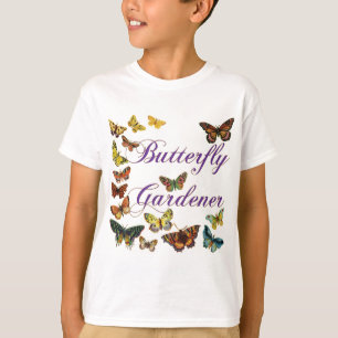 T-shirt Le jardinier papillon dit :
