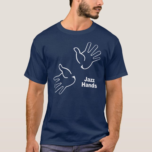 T-shirt Le jazz remet la chemise (foncée) (Devant)