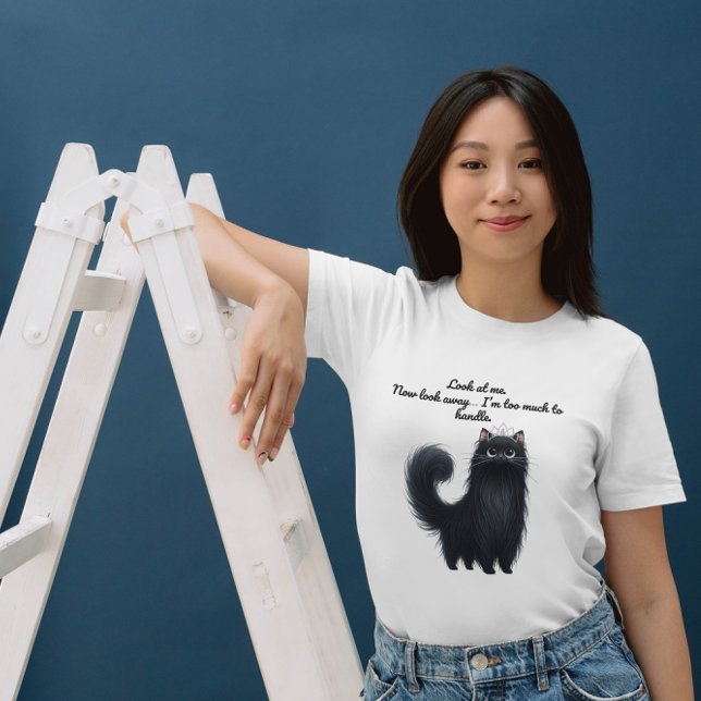 T-shirt Le Jeu D'Amusement De Chat Trop Pour Gérer Le Devi (Créateur téléchargé)