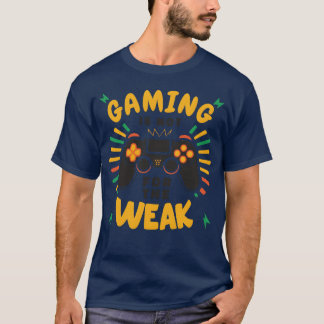T-shirt LE JEU N'EST PAS POUR LES FAIBLES vintage rétro