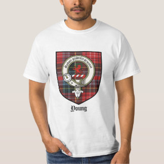 T-shirt Le jeune clan Badge/crête/tartan de clan
