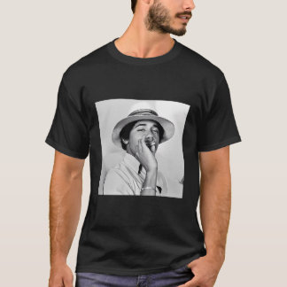 T-shirt Le jeune Obama College fume Barack Obama