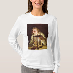 T-shirt Le jeune Stableboy avec une lampe stable, 1824