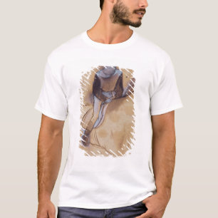 T-shirt Le jockey d'Edgar Degas   a fléchi la position en