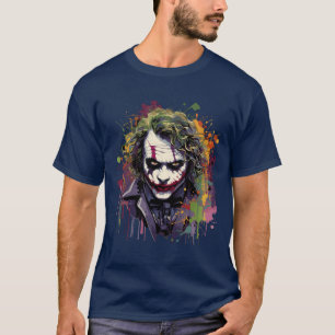 T-shirt Le Joker emblématique de Heath Ledger déchaîne le