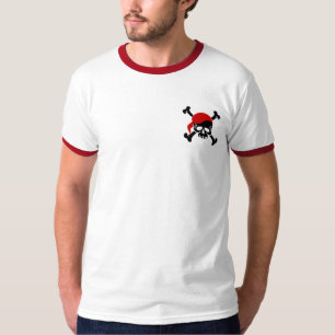 T-shirt Le jolly roger 'font la chemise de chiffon
