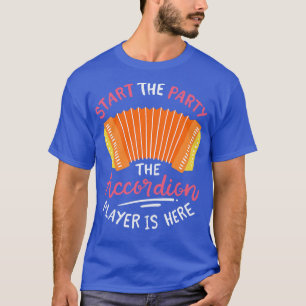 T-shirt Le Joueur Accordion Est Ici
