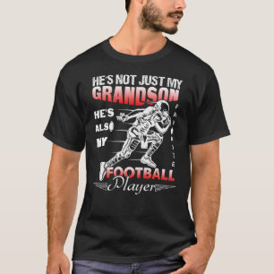 T-shirt Le joueur de football préféré de My Grandson