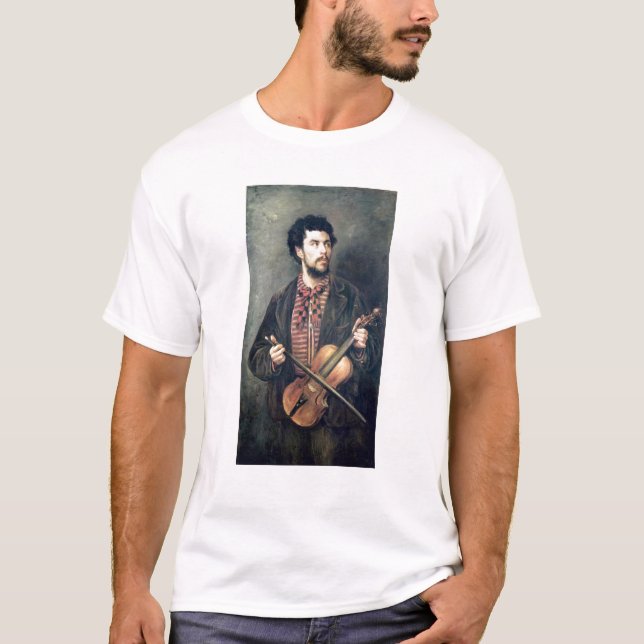 T-shirt Le joueur de violon (Devant)