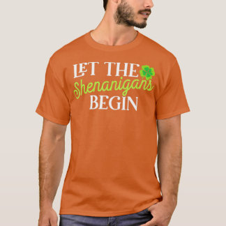 T-shirt Le Jour de la Saint Patrick : que les Shenanigans 