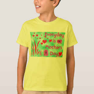 T-shirt Le jour de mère badine la chemise