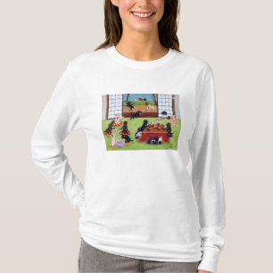 T-shirt Le jour de nouvelle année japonais Labradors