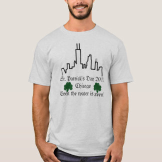 T-shirt Le jour de St Patrick Chicago 2011