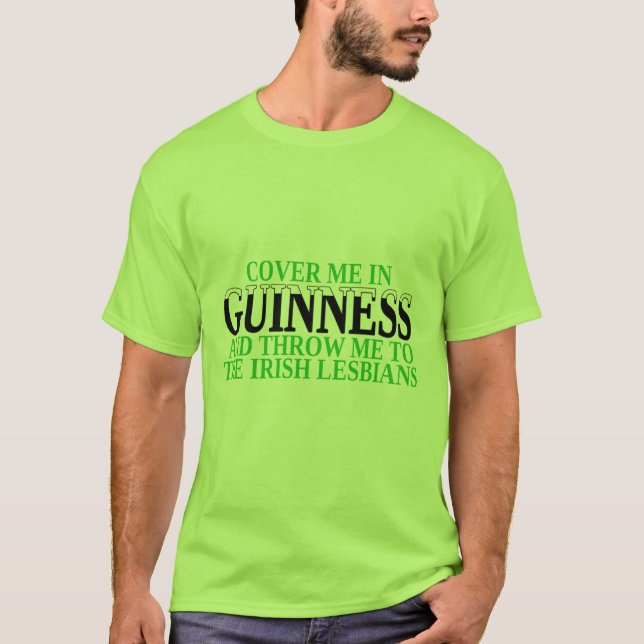 T-shirt Le jour de St Patrick drôle (Devant)