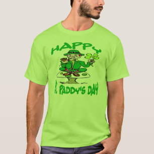 T-shirt Le jour de St Patrick heureux