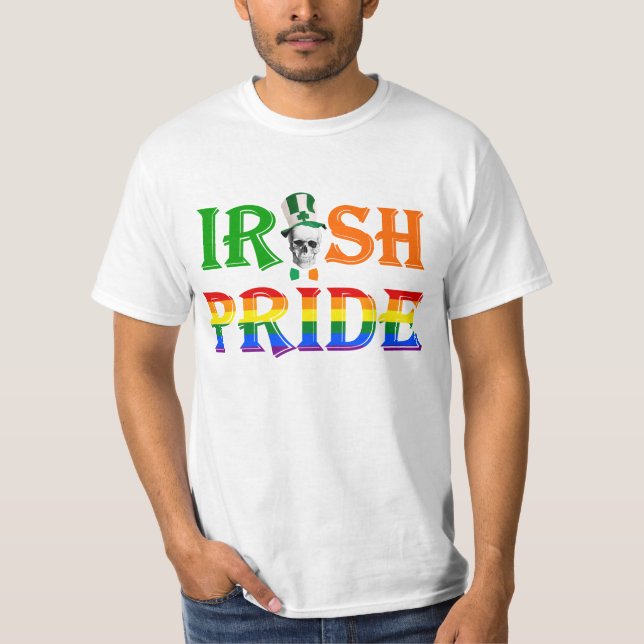 T-shirt Le jour de St Patrick irlandais gai de fierté (Devant)