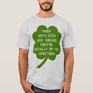 T-shirt Le jour de St Patrick - oh, ces yeux irlandais