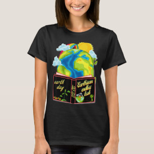 T-shirt Le jour des terres fait de la planète Flotte mondi