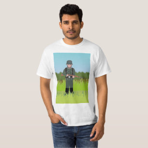 T-shirt Le jour J allemand du fusilier 16#