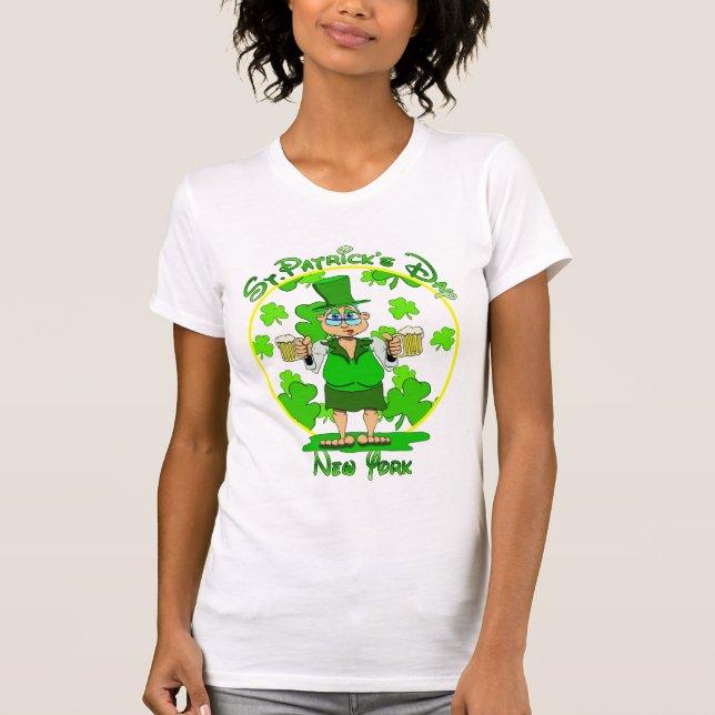 T-shirt Le jour New York de St Patrick (Devant)