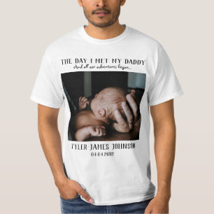 T-shirt Le jour où j'ai rencontré mon père Photo première 