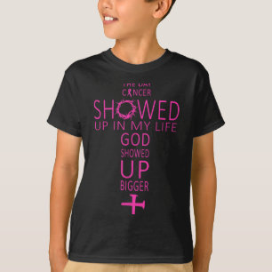 T-shirt Le Jour Où Le Cancer Est Arrivé Dans Ma Vie, Dieu